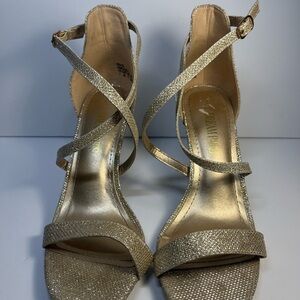 👡 DREAM PAIRS Women's GIGI Fashion Stilettos Open Toe Pump Heel Sandals - Size 7